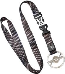 Nite Ize Carabină Nite Ize Medallion Key cu șnur - Silver