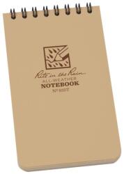 Rite in the rain Carnet impermeabil Rite in the Rain 3x5" - Tan