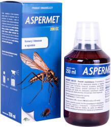 Asplant Soluție împotriva țânțarilor, a căpușelor și a muștelor Asplant Aspermet 200 EC cu permetrină - 250 ml