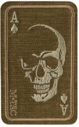 M-Tac Patch - emblemă M-Tac Face of War (broderie) - Coyote