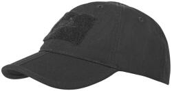 Helikon-Tex Șapcă cu velcro Helikon-Tex Folding PolyCotton Rip-Stop - Black