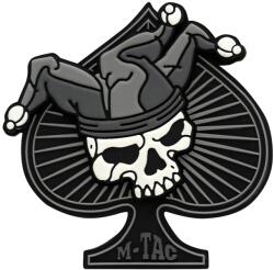 M-Tac Patch - emblemă M-Tac Ace Of Spades 3D PVC - Black/White
