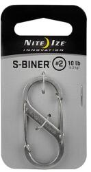 Nite Ize Carabină Nite Ize S-Biner 2 - Steel