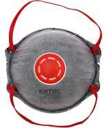 Extol Premium pormaszk, légzőszelepes, FFP3 3 db, aktív szénszűrővel (8856738)