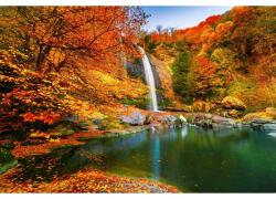Vászonfestmény Vízesés őszi színekben, 80x50cm, tabloucanvas745, Többszínű (tabloucanvas745/50x80cm)