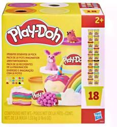 Hasbro Play-Doh: szárnyaló képzelet - 18 tégely (G0522) - jateknet