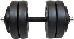 LIFEFIT Lifefit egykezes súlyzó 23 kg, vinil-cement, 30 mm-es rúd/6 × tárcsa (F-CIN-VC-23-01)