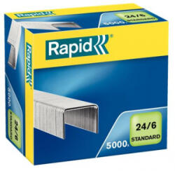 Rapid Standard 24/6 tűzőkapocs 5000db (24859800) (24859800) - aqua