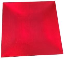 Plasticbox Kft Dekor tálaló tálca Piros 30cm (490541)