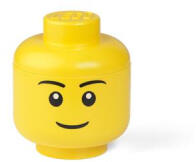 Lego Tárolódoboz, fej, kicsi, , Boy (L40311724) (L40311724)