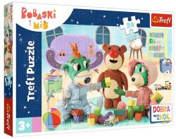 Trefl 24 db-os Maxi puzzle - Bobaski és a Medve - Jó éjszakát! (14325) (14325)