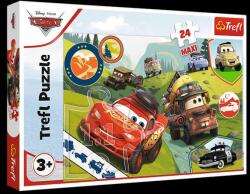 Trefl 24 db-os Maxi puzzle - Verdák - Vidám autók (14352) (14352)