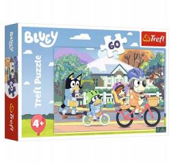 Trefl 60 db-os puzzle - Bluey- Biciklizés (17384) (17384)