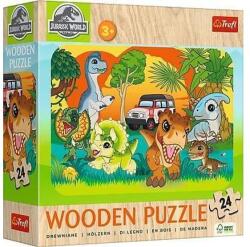 Trefl 24 db-os Fa puzzle - Jurassic World (20276) (20276)