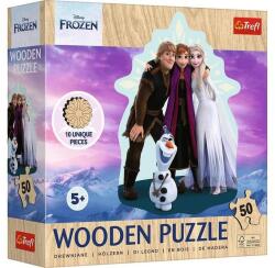 Trefl 50 db-os Wooden Contour Fa Puzzle - Jégvarázs (20283) (20283)