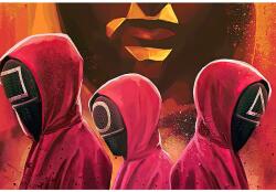 Poszter Squid Game Fanart, 61x90cm, poszter1784, Többszínű (poster1784)