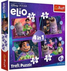 Trefl 4 az 1-ben puzzle (35, 48, 54, 70 db-os) - Elio földönkívüli küldetései (34665) (34665)