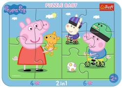 Trefl 10 db-os keretes puzzle - Peppa malac (80021) (80021)