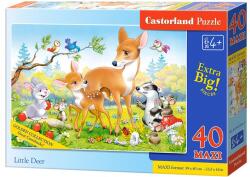 Castorland 40 db-os MAXI puzzle - Őzike és barátai (B-040384) (B-040384)