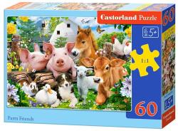 Castorland 60 db-os puzzle - Barátok a farmon (B-066209) (B-066209)