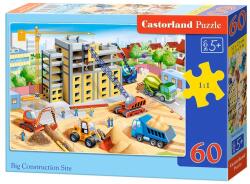 Castorland 60 db-os puzzle - Nagyszabású építkezés (B-066223) (B-066223)