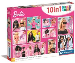 Clementoni 10 az 1-ben Szuper színes puzzle (18, 30, 48, 60) - Barbie (20282) (20282)