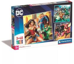 Clementoni 3 x 48 db-os puzzle - DC Comics Igazság Ligája (25296) (25296)