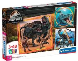 Clementoni 3 x 48 db-os puzzle - Jurassic World (25314) (25314)
