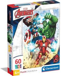 Clementoni 60 db-os Szuper Színes puzzle - Avengers - Bosszúállók (26193) (26193)
