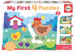 Educa - My first 4 az 1-ben puzzle (5, 6, 7, 8) - Anyja fia (18899) (18899)