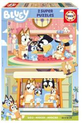 Educa 2 x 16 db-os fa puzzle - Bluey (20347) (20347)