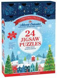 EUROGRAPHICS Adventi kalendárium puzzle - Christmas Village (8924-5920) (8924-5920)