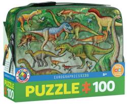 EUROGRAPHICS 100 db-os puzzle - Dinosaur uzsonnás doboz (9100-0098) (9100-0098)