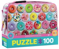 EUROGRAPHICS 100 db-os puzzle - Donuts uzsonnás doboz (9100-5825) (9100-5825)