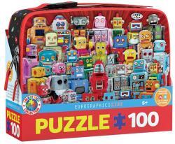 EUROGRAPHICS 100 db-os puzzle - Robots uzsonnás doboz (9100-5827) (9100-5827)