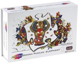 Eureka 120 db-os Rainbow Fa puzzle - Elefánt (EUR34634) (EUR34634)