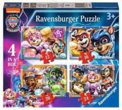 Ravensburger 4 az 1-ben puzzle (12, 16, 20, 24 db-os)-os puzzle - Mancs őrjárat - A film (03169) (03169)