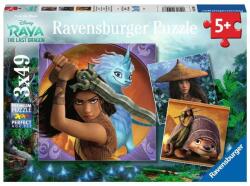 Ravensburger 3 x 49 db-os puzzle - Raya és az utolsó sárkány (05098) (05098)