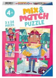 Ravensburger 3 x 24 db-os Mix and Match puzzle - Kedvenc munkáim (05136) (05136)