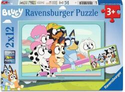 Ravensburger 2 x 12 db-os puzzle - Bluey (05693) (05693)
