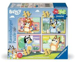 Ravensburger 4 az 1-ben My first puzzle (2, 3, 4, 5 db-os) - Bluey (12004105) (12004105)