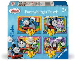 Ravensburger 4 az 1-ben puzzle (12, 16, 20, 24 db-os) - Thomas és barátai (12004108) (12004108)