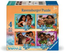 Ravensburger 4 az 1-ben puzzle (12, 16, 20, 24 db-os) - Vaiana 2 (12004125) (12004125)