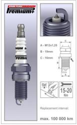 BRISK P38 Gyújtógyertya, Premium Iridium+ sorozat (M231-149)