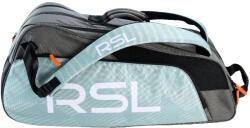 Karakal RSL Team Racket Bag X6 Green Táska teniszütőhöz