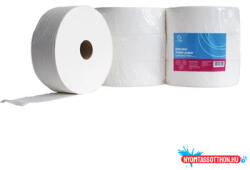 BLUERING Toalettpapír 2 rétegű közületi átmérő: 27 cm 100% cellulóz 360 m/tek 6 tekercs/csomag vastagabb dud (63797)