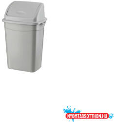 Planet Szemetes kuka billenő fedéllel műanyag 50 literes szürke UP122-002 (63679)