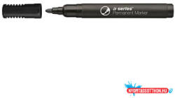 A-Series Alkoholos marker 3mm, kerek végű A-series fekete (63779) - nyomtassotthon