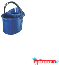 Planet Felmosó vödör 12 literes műanyag kicsavaró kosárral kék UP601-005 (63671)