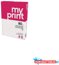 My Print Másolópapír A4, 80g, My Print 500ív/csomag (62266) - nyomtassotthon